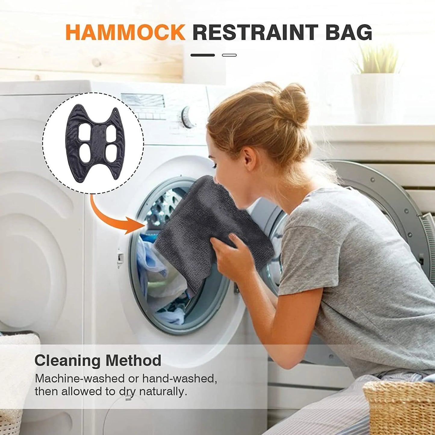 Portable Pet Grooming Hammock – Breathable Hanging Harness for Dogs & Cats, Grooming Helper (US)