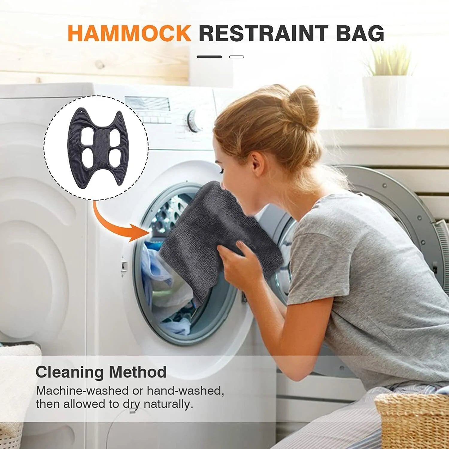 Portable Pet Grooming Hammock – Breathable Hanging Harness for Dogs & Cats, Grooming Helper (US)