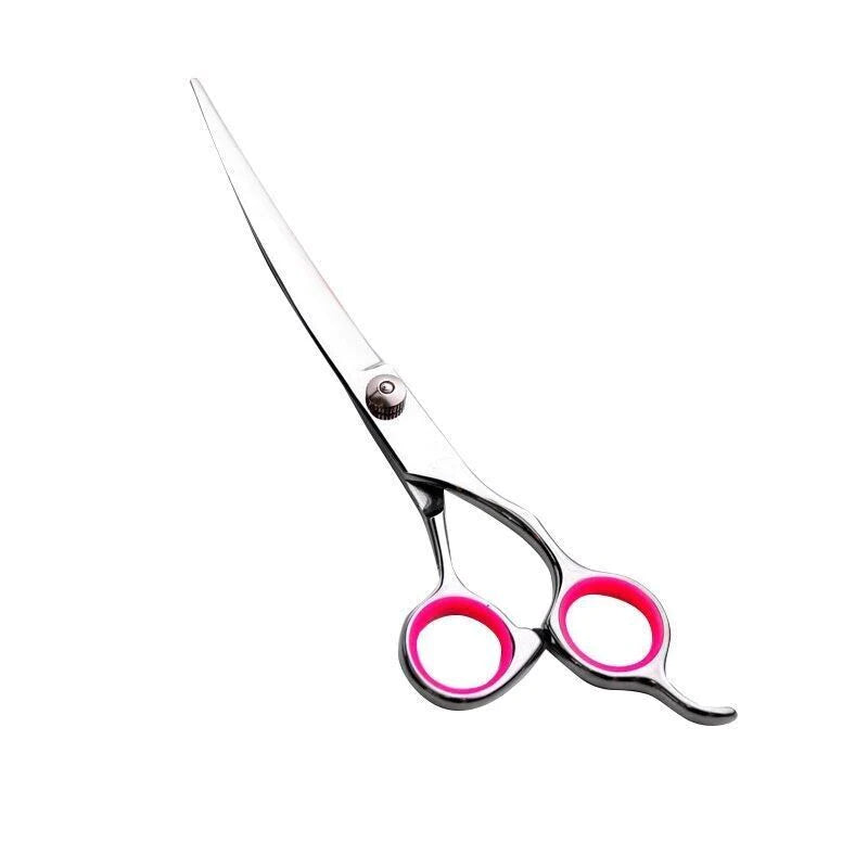 Pet Grooming Scissors Set – Stainless Steel Straight, Curved & Thinning Shears Trimming Kit for Dogs and Cats